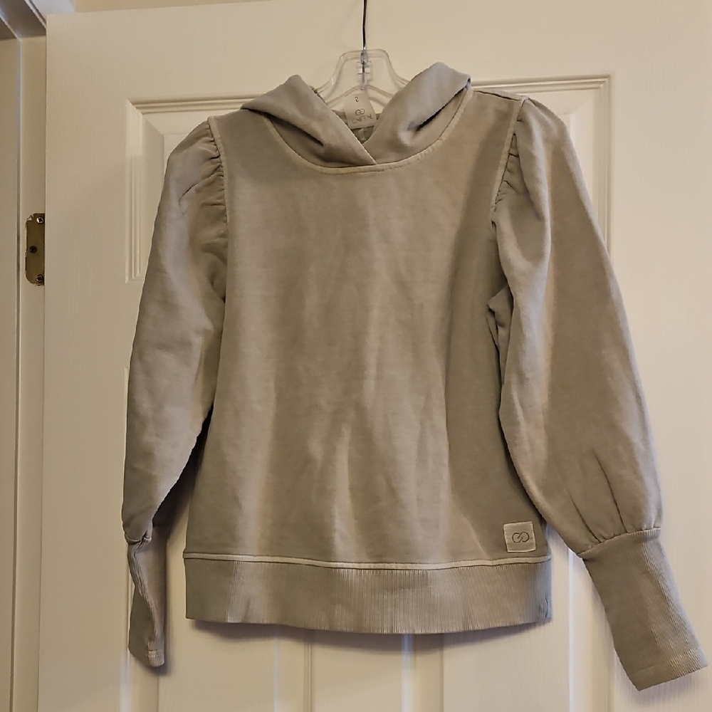 Light Green Hooded Sweatshirt